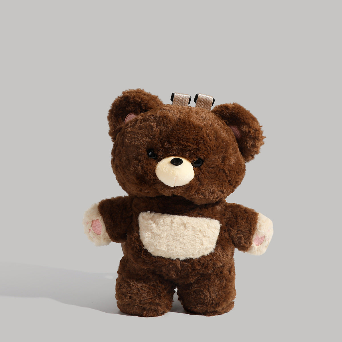Bear Plush Backpack – Soft Kids Cartoon Rucksack