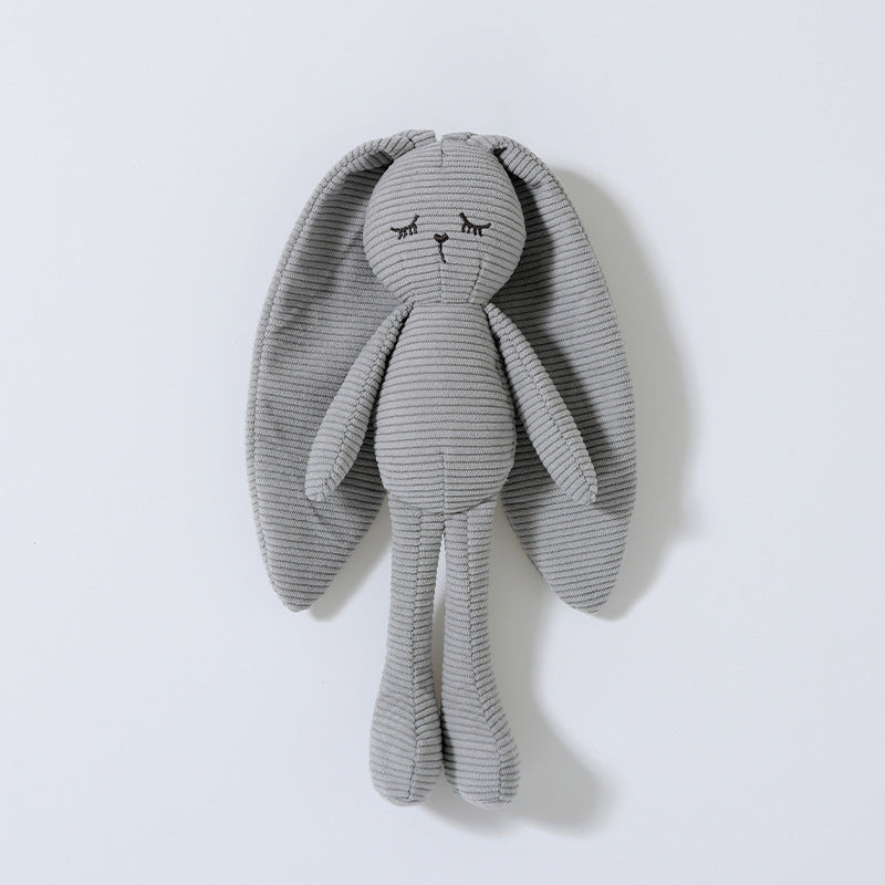 Corduroy Bunny Hand Puppet | Long Ear Baby Toy