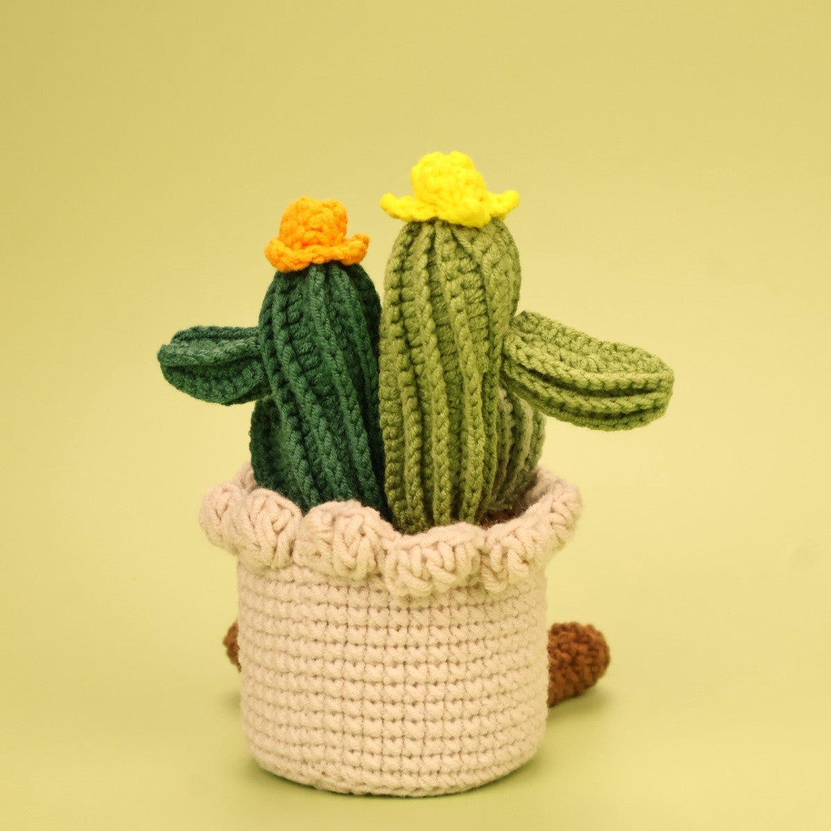 Crochet Cactus Plant – Cute Desk Decoration