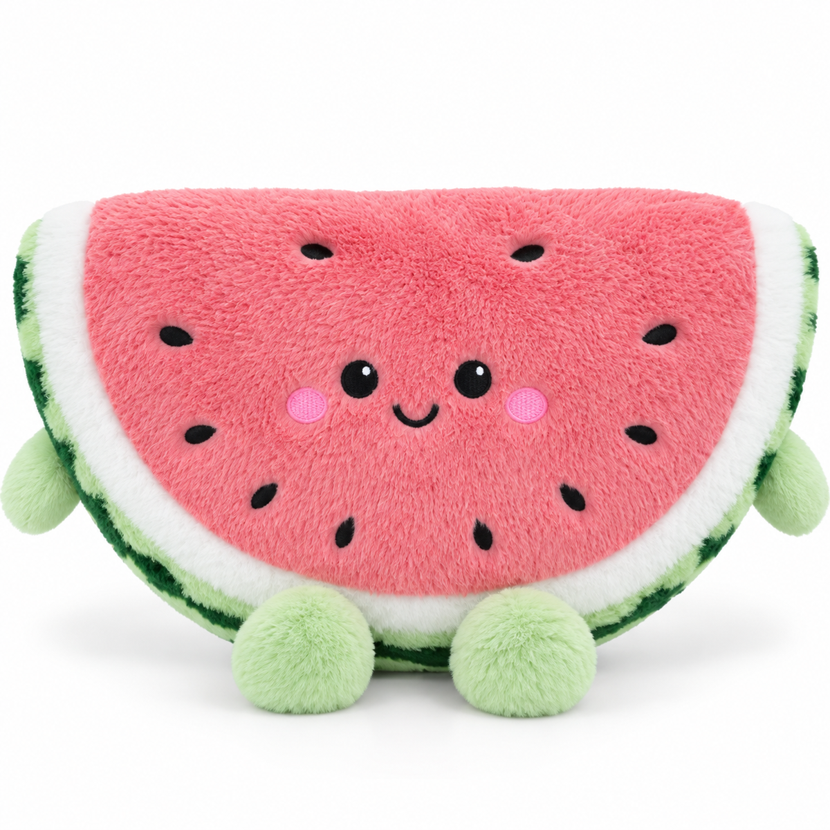 Watermelon Plush Toy - Large Soft Fruit Cushion, 50cm